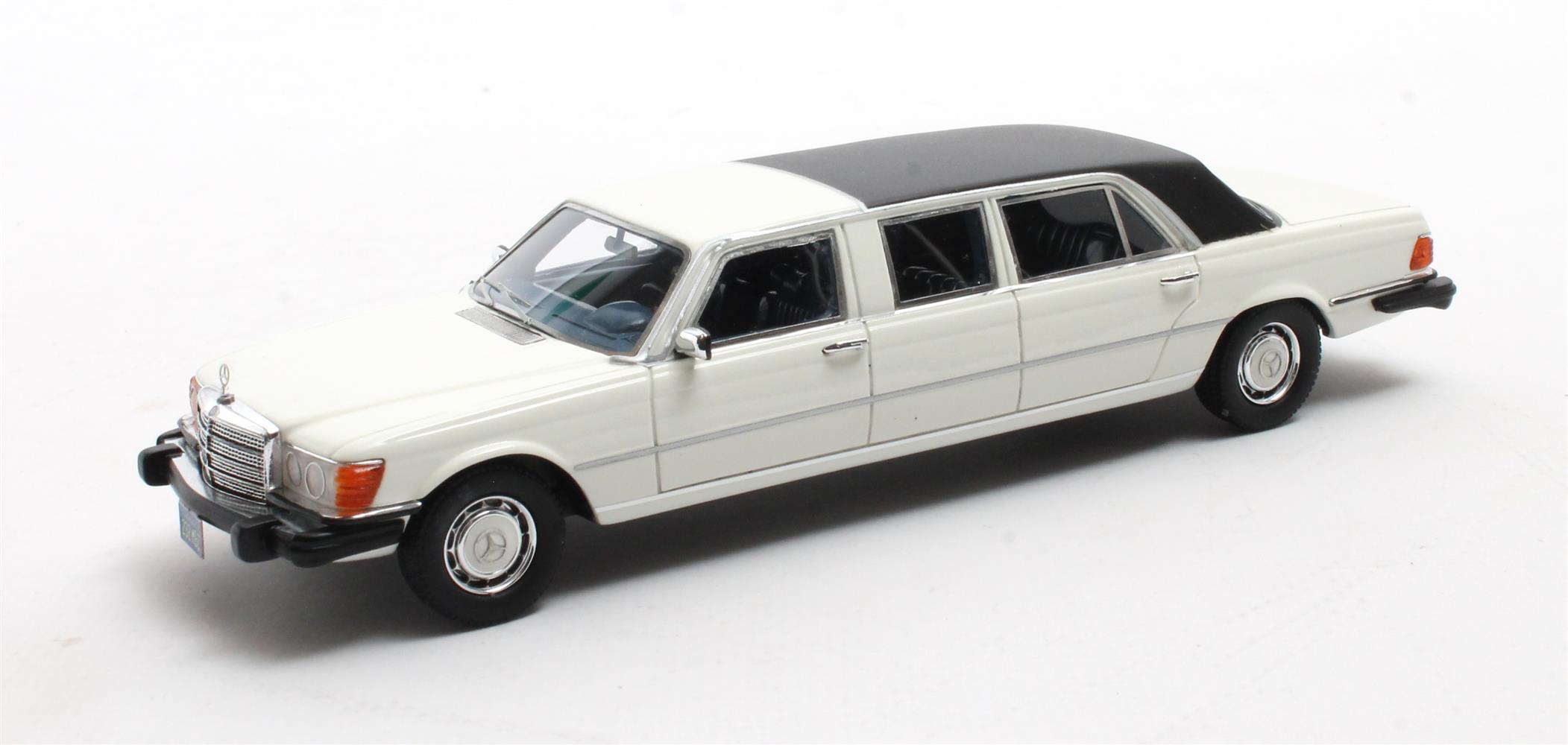 Mercedes-Benz 450 SEL Limousine 1973-1980 Wit - 1:43